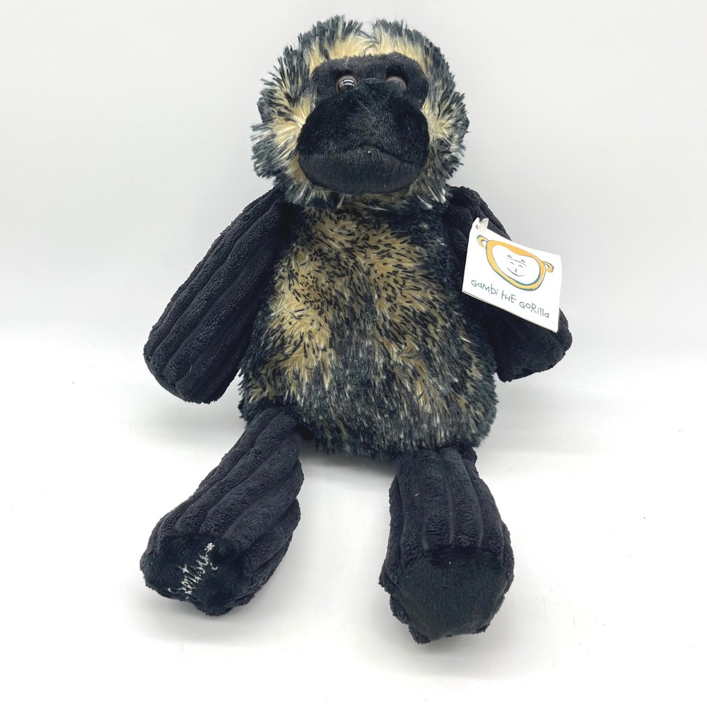 Scentsy Buddy Gambi the Gorilla Plush Stuffed Animal Simply Vanilla Scent Pak